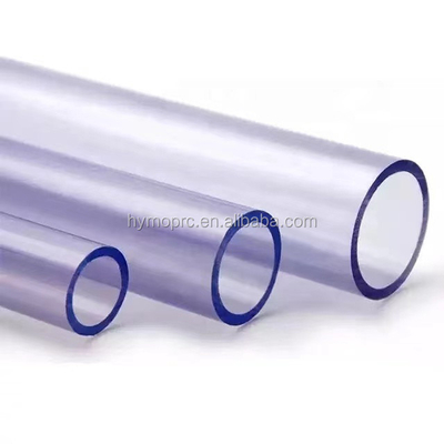 접착기 연결 PVC 투명한 파이프 물 공급 3/4 인치 투명한 PVC UPVC 파이프
