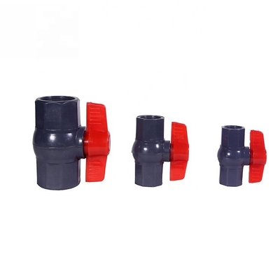 제조물 PVC 볼 밸브 50mm 소켓 연결과 함께 플라스틱