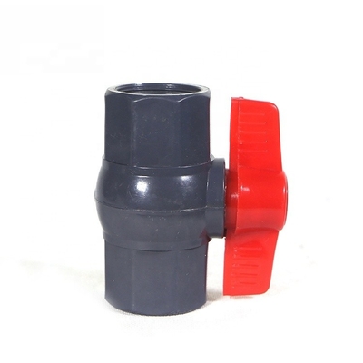 제조물 PVC 볼 밸브 50mm 소켓 연결과 함께 플라스틱