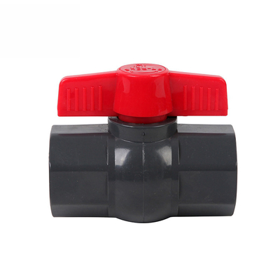 농산물용 ASTM/DIN/ASNZ/JIS 표준 소켓 연결용 PVC 제어 볼 밸브