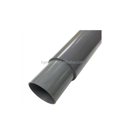 OEM DIN 표준 PVC 물 파이프 200mm를 위해 흰색 회색 PVC 플라스틱 파이프 1/2 &quot;-12&quot;
