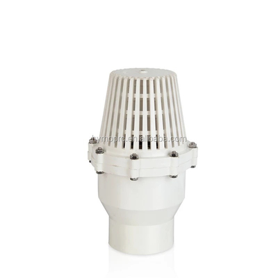 ASTM/DIN/ASNZ/JIS 표준 4인치 펌프 폼 서비스용 플라스틱 발 밸브