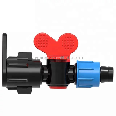 16mm/20mm PP 미니 제어 밸브 누출 방지 관개 밸브 소켓 / 스레드 연결