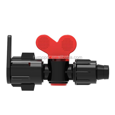 16mm/20mm PP 미니 제어 밸브 누출 방지 관개 밸브 소켓 / 스레드 연결