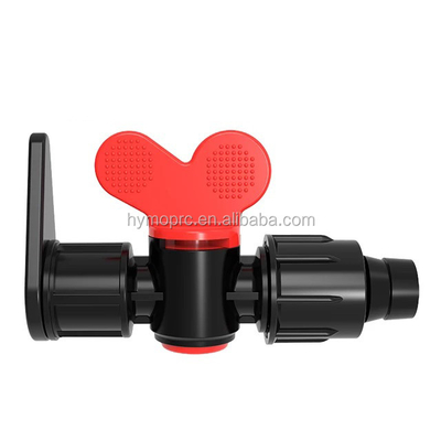 16mm/20mm PP 미니 제어 밸브 누출 방지 관개 밸브 소켓 / 스레드 연결