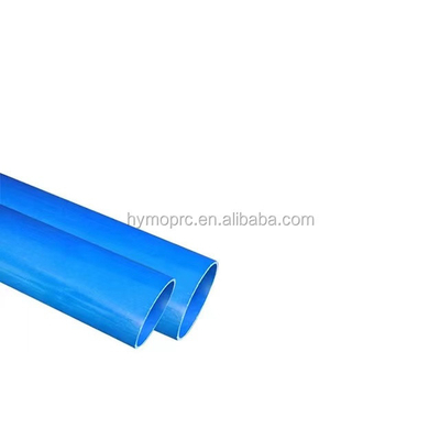 접착제 연결 2 인치 PVC 파이프 물 공급을 위해 파란색 둥근 모양