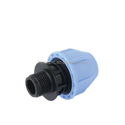 20-110MM HDPE PP 압축 부착 물 공급 및 관개 파이프 부착용 이탈리아형 동일 결합