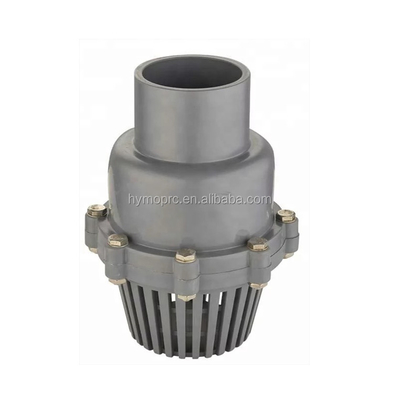 OEM / ODM 서비스 밸브는 1/2 &quot;-4에서 물 공급을위한 PVC 4 인치 볼 발 밸브를 생산합니다.