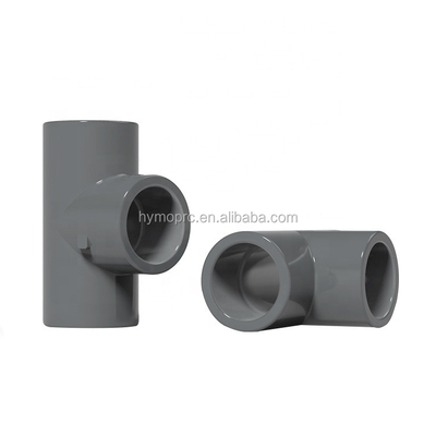 표본 예 스레드 BSPT UPVC 파이프 부착 1/2 PVC 팔꿈치 커넥터 및 위생