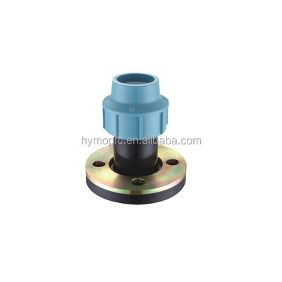 빠른 방출 접착 PP 압축 장착 플랜지 연결 둥근 머리 20mm-400mm