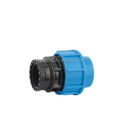 빠른 방출 접착 PP 압축 장착 플랜지 연결 둥근 머리 20mm-400mm