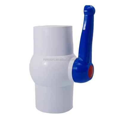 1/2 &quot;-12&quot; 표준 두께 OEM ODM 장 플라스틱 손잡이 UPC/PVC 제어 밸브