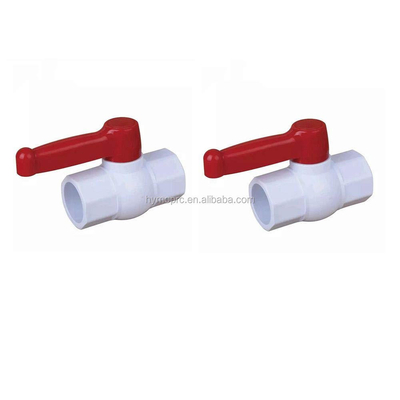 2인치 ANSI 플라스틱 PVC 볼 밸브 소켓의 제어 밸브 OEM 경쟁력있는 가격 목록