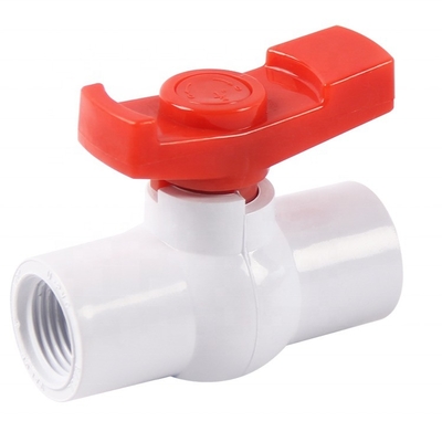 2 인치 PVC 볼 밸브 보트 손잡이와 함께 ASTM 및 DIN 표준에 제조 이상