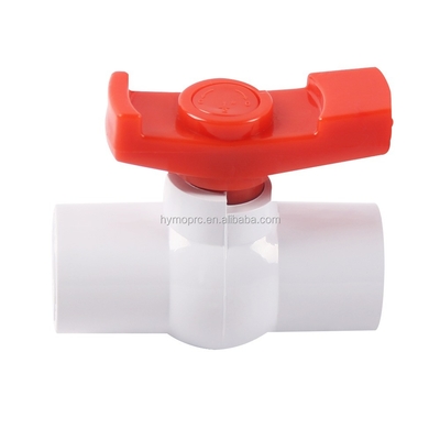 2 인치 PVC 볼 밸브 보트 손잡이와 함께 ASTM 및 DIN 표준에 제조 이상