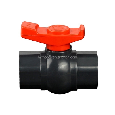 2 인치 PVC 볼 밸브 보트 손잡이와 함께 ASTM 및 DIN 표준에 제조 이상