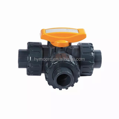 DN50 PVC 3면 공발 밸브 공발 밸브 부류의 주요 공급업체에서 제조