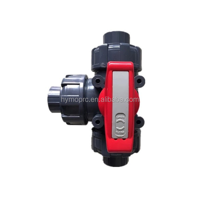 ISO 두께 산업 디버터 3 차원 PVC 2 인치 밸브 소켓 스레드 끝 OEM 네