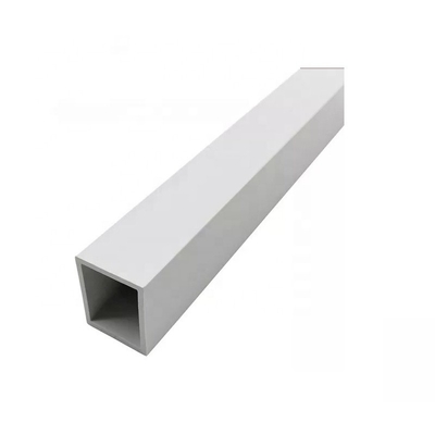 정사각형 머리 접착기 연결 PVC 격자 파이프 150 * 100mm 사용자 정의 직사각형 모양