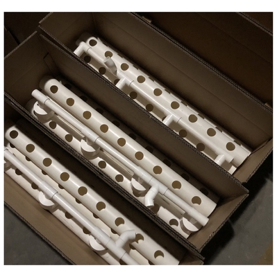 63mm 75mm 흰색 원형 PVC 파이프 B2B 구매자의 요구를 염두에 둔 수식 시스템
