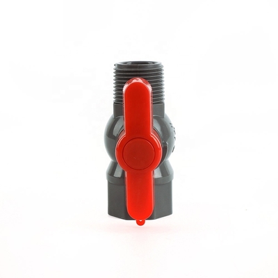 2 인치 여성 남성 PVC 볼 밸브 1.0MPA 압력에서 제조에서 폼을위한