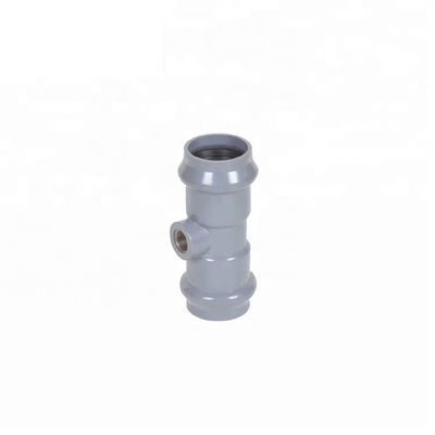 BSPT 스레드 DIN 표준 110mm 플라스틱 PVC 물 파이프 피팅 물 공급 필요