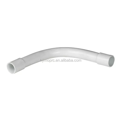 25mm 흰색 PVC 파이프 및 픽팅 DIN 표준 전기 플라스틱 튜브 1/2 &quot;-12&quot; 크기