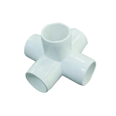 길이 STANDARD 흰색 색상 40 PVC 5 차원 팔꿈치 장착 ASTM D1785 표준