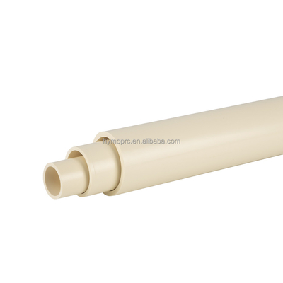 OEM ODM PVC CPVC 파이프 물 공급 크림 색상 무료 샘플 1 인치 지름