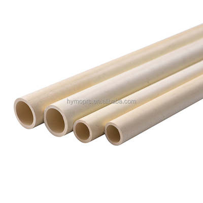 OEM ODM PVC CPVC 파이프 물 공급 크림 색상 무료 샘플 1 인치 지름