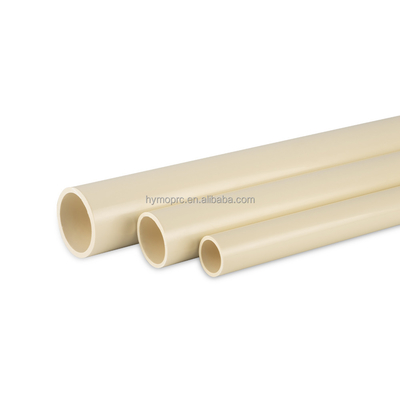 OEM ODM PVC CPVC 파이프 물 공급 크림 색상 무료 샘플 1 인치 지름