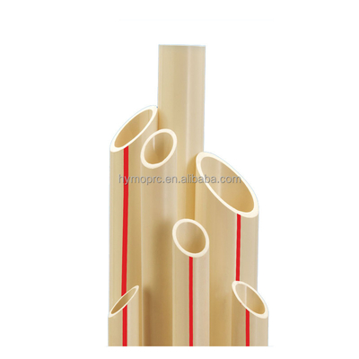 OEM ODM PVC CPVC 파이프 물 공급 크림 색상 무료 샘플 1 인치 지름