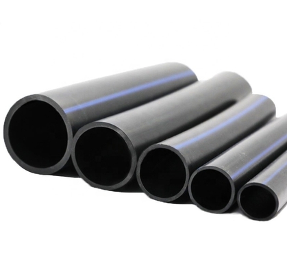 샘플 접착제 연결 HDPE 강제 철강 배수 파이프 수류 및 SDR 17.6