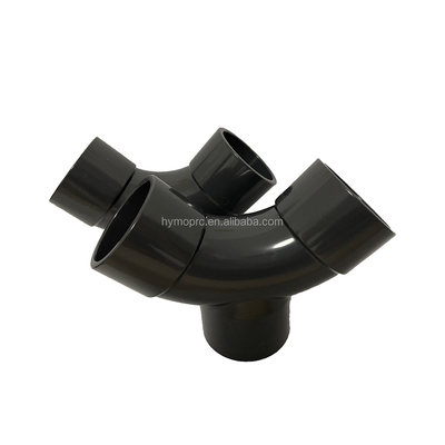 DN50 UPVC Y 브랜치 티 파이프 가조 기술 OEM 지원 PN16 압력