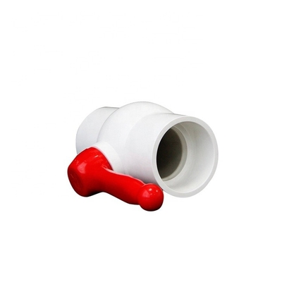1인치 PVC 볼 밸브 물 공급 수압 전력 OEM 사용자 정의 지원