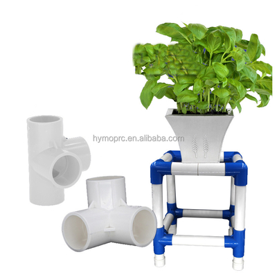 펌프 플라스틱 파이프 피팅 OEM DIY 키트 및 가구용 팔꿈치 3 차원 코너