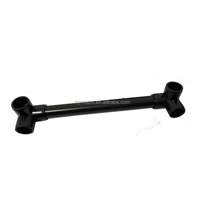 배관용 PVC 파이프 커넥터 피팅 ASTM Sch40 커스터마이즈 블랙 컬러 1/2&quot; 팔꿈치