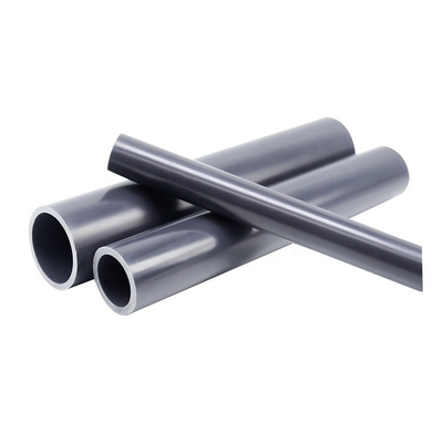 길이 10ft 스케줄 40 표준 회색 PVC 파이프 와이어 전기 벨 끝 1 &quot;PVC