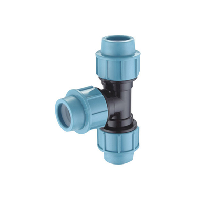 25mm 32mm PP 압축 장착장치 PN16 농업 물 공급용